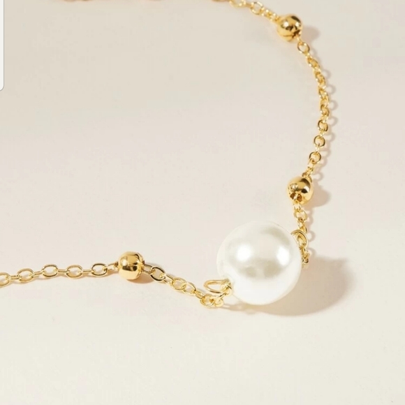*Blaire* Pearl Choker Necklace - Picture 2 of 3